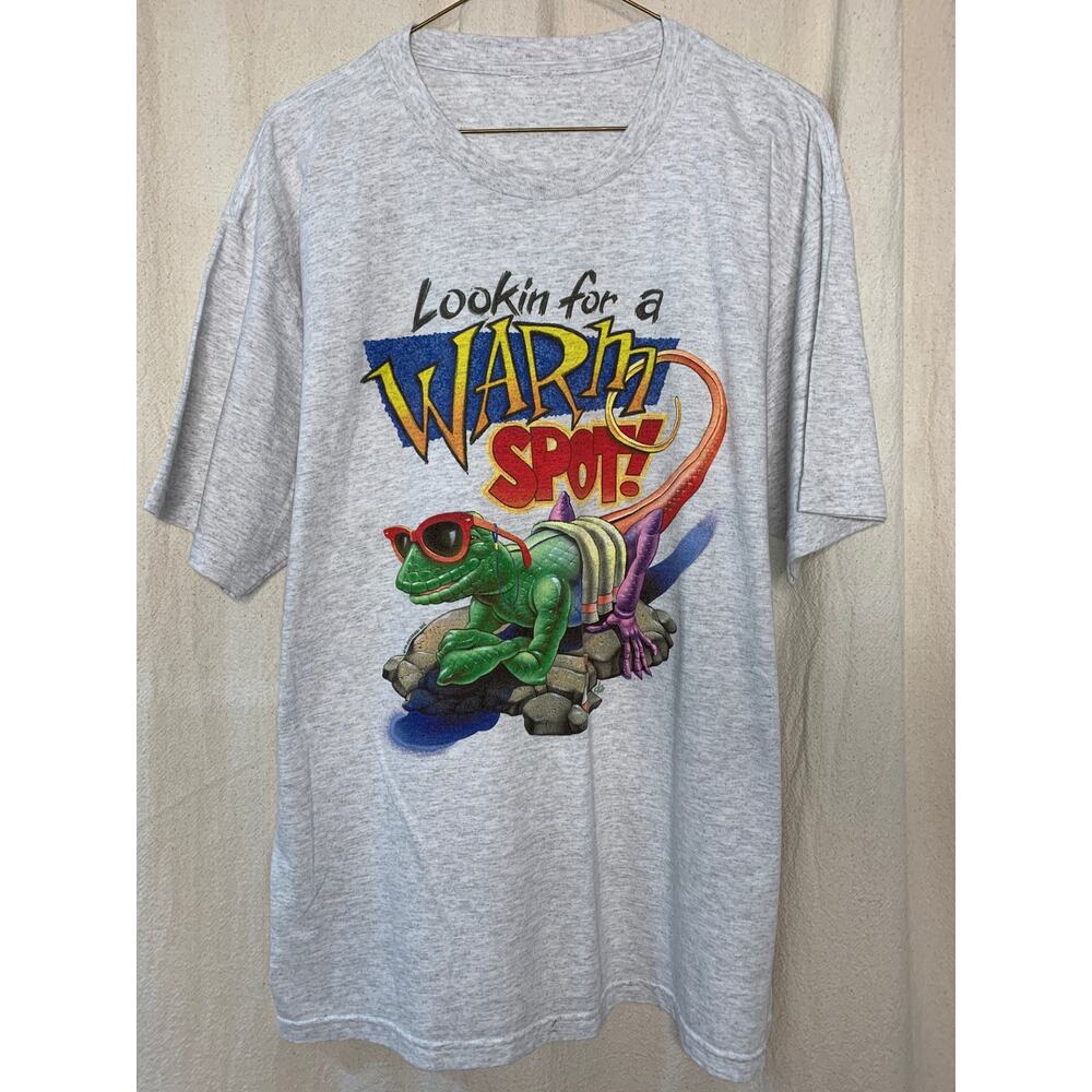 Vintage 1999 Jimmy Buffett Caribbean Soul Lizard Gecko Beach Graphic Shirt XL